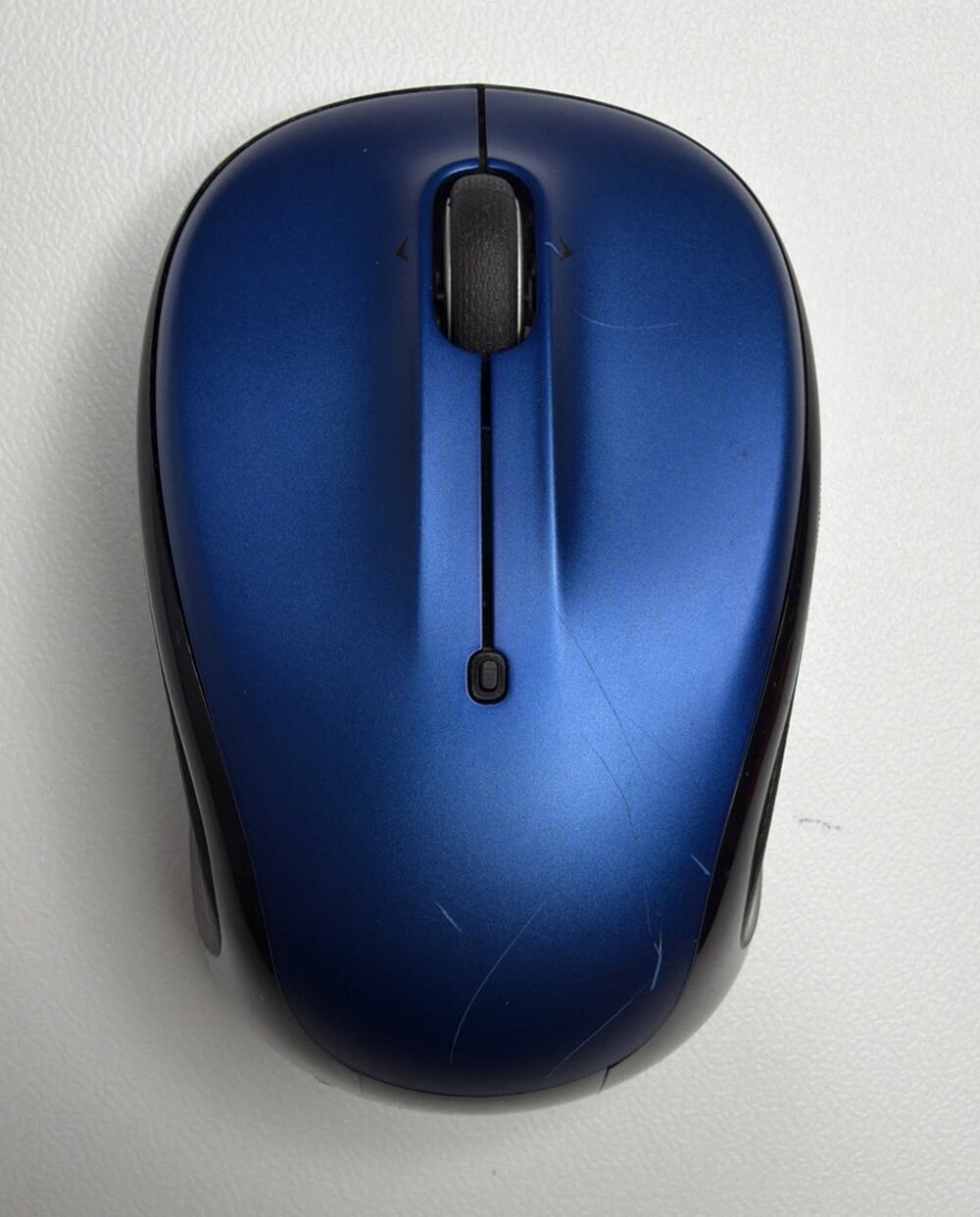 Logitech M325S Ambidextrous Blue Wireless Optical Mouse 2.4 GHz USB Receiver